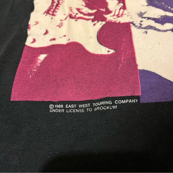 Bob Dylan Mercy Me tour 1989 vintage t-shirt XL - Picture 2 of 8